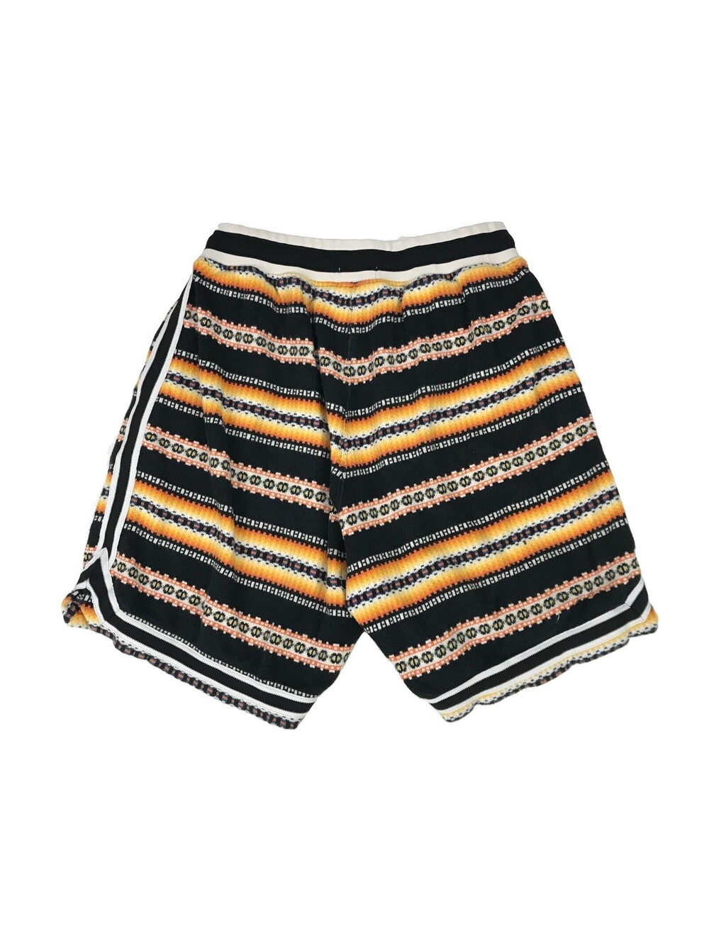 John Elliott Nogales Basketball Shorts Medium M 2 Aztec Tribal Print Geometric - Picture 2 of 2